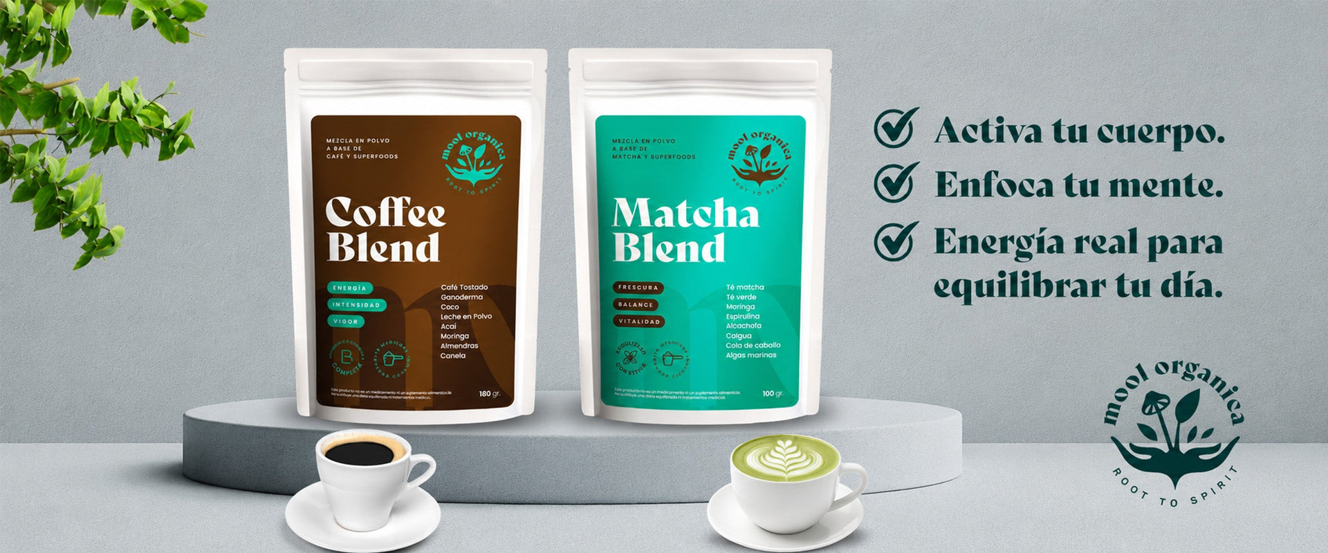 Mool Organica - Coffee & Matcha Blend